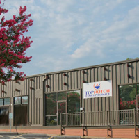 Top Notch Pharmacy building exterior in Charlottesville, Virginia